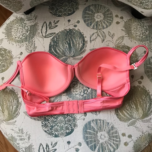 Gorgeous coral pink bra - size 36C - Picture 4 of 6